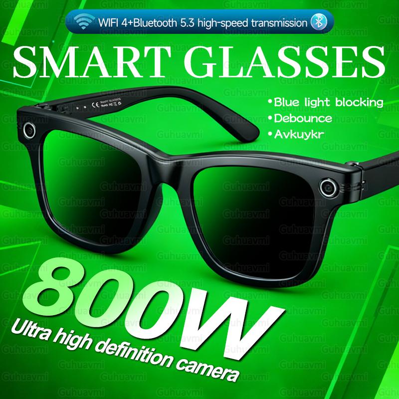5 Surprising Benefits of Using AI Smart Glasses 8K HD Photochromic Multifunction Translate Camera Glasse Bluetooth Call Voice Assistant Music Player Sunglasses