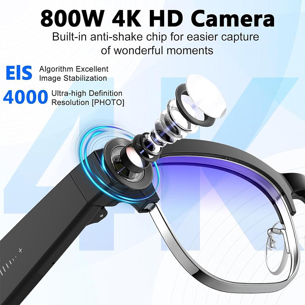 Why New 1080P HD Smart Glasses With 800W Ultra-Wide Camera Video Recording 4GB AI Photo Recognition Bluetooth Call Translation Voice is Changing the Game in 2024