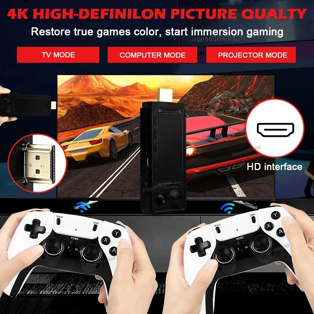 The Future of Technology: Exploring 128G 256G X9 PRO GameStick 4KHD TV Video Game Consol 3D Games For PSP/PS1/N64/NDS 40+Simulators Retro Games Dual 2.4G Controller's Innovations