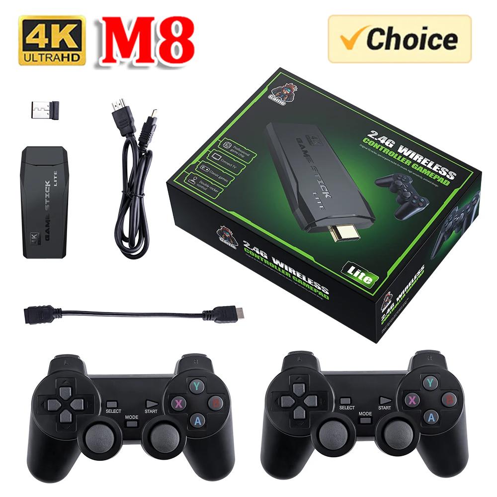 Why Video Game Stick Lite 4K HD Video Game M8 Console 64GB Double Wireless Controller For 10000 Retro Games Kid Xmas Gift is Changing the Game in 2024