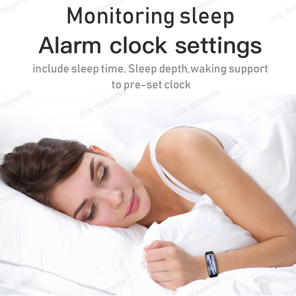 Smart Watch Men Women Bluetooth Step Counting Sports Bracelet Fitness Tracker Heart Rate Blood Pressure Sleep Smart Bracelet New