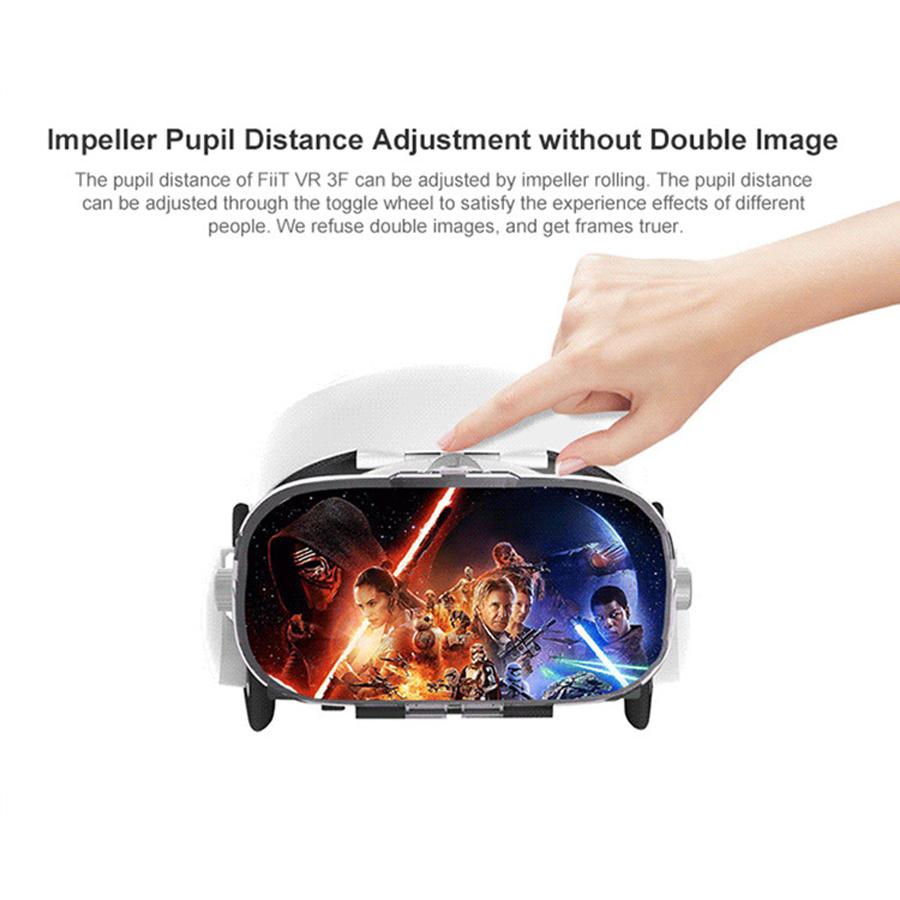 3D VR Glasses Virtual Reality Headset Phone Viar Device Helmet Lenses Goggles Smart Smartphones Headphone Controller Mobile Game