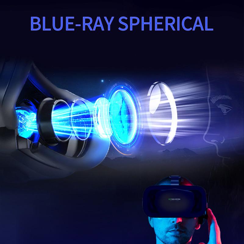 Discover the Revolutionary Features of VR Glasses Virtual Reality Headset Viar Devices Helmet 3D Lenses Smart Goggles For Smartphones Phone Mobile Gogle Game Accessory