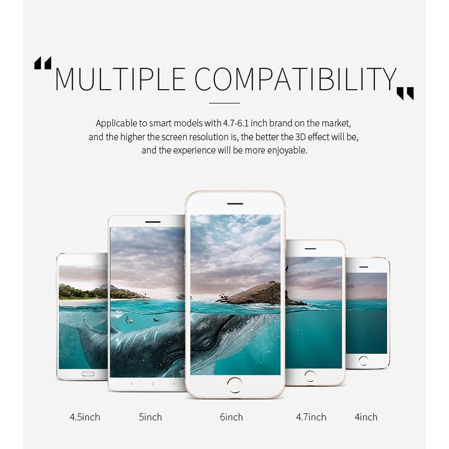 Shinecon Virtual Reality VR 3D Glasses Viar Lenses Headset Goggle Devices Helmet For Smartphone Cell Phone Smart Children Viewer